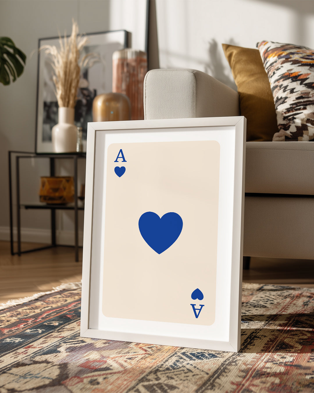 Ace Blue Poster Tablosu