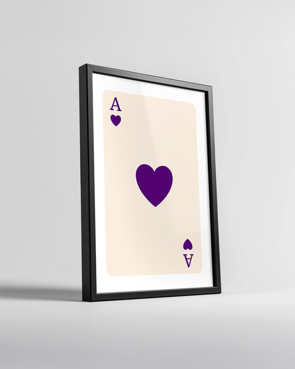 Ace Lilac Poster Tablosu