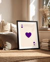 Ace Lilac Poster Tablosu