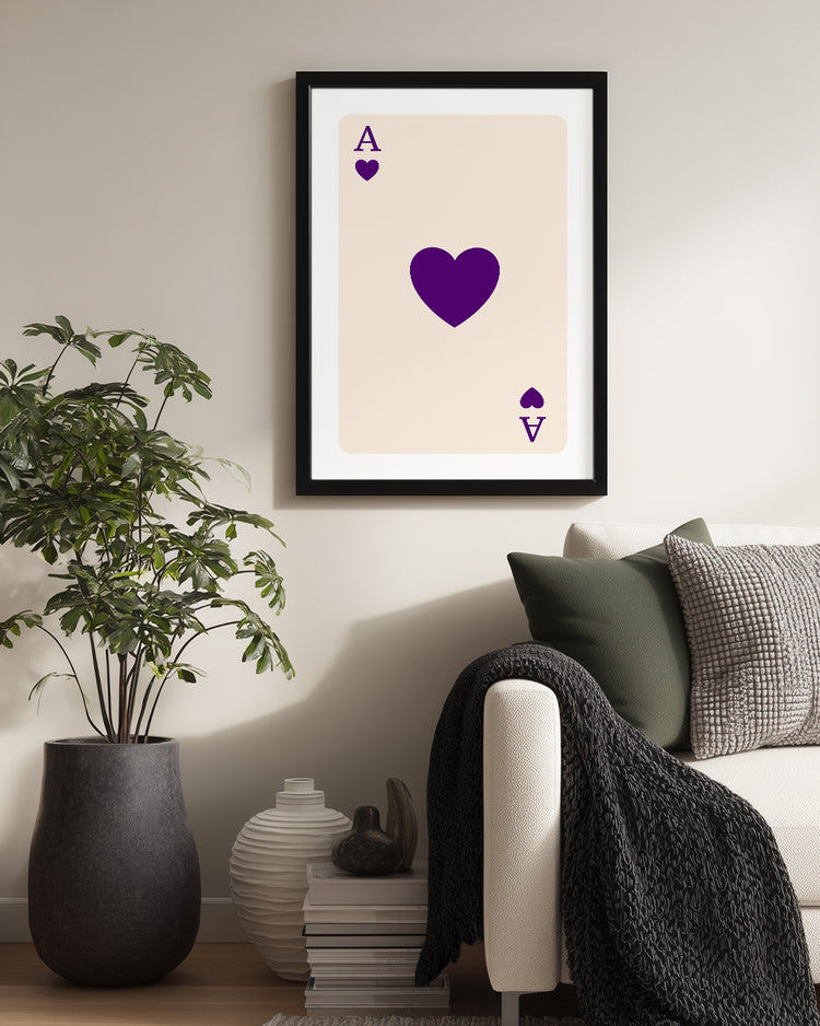 Ace Lilac Poster Tablosu