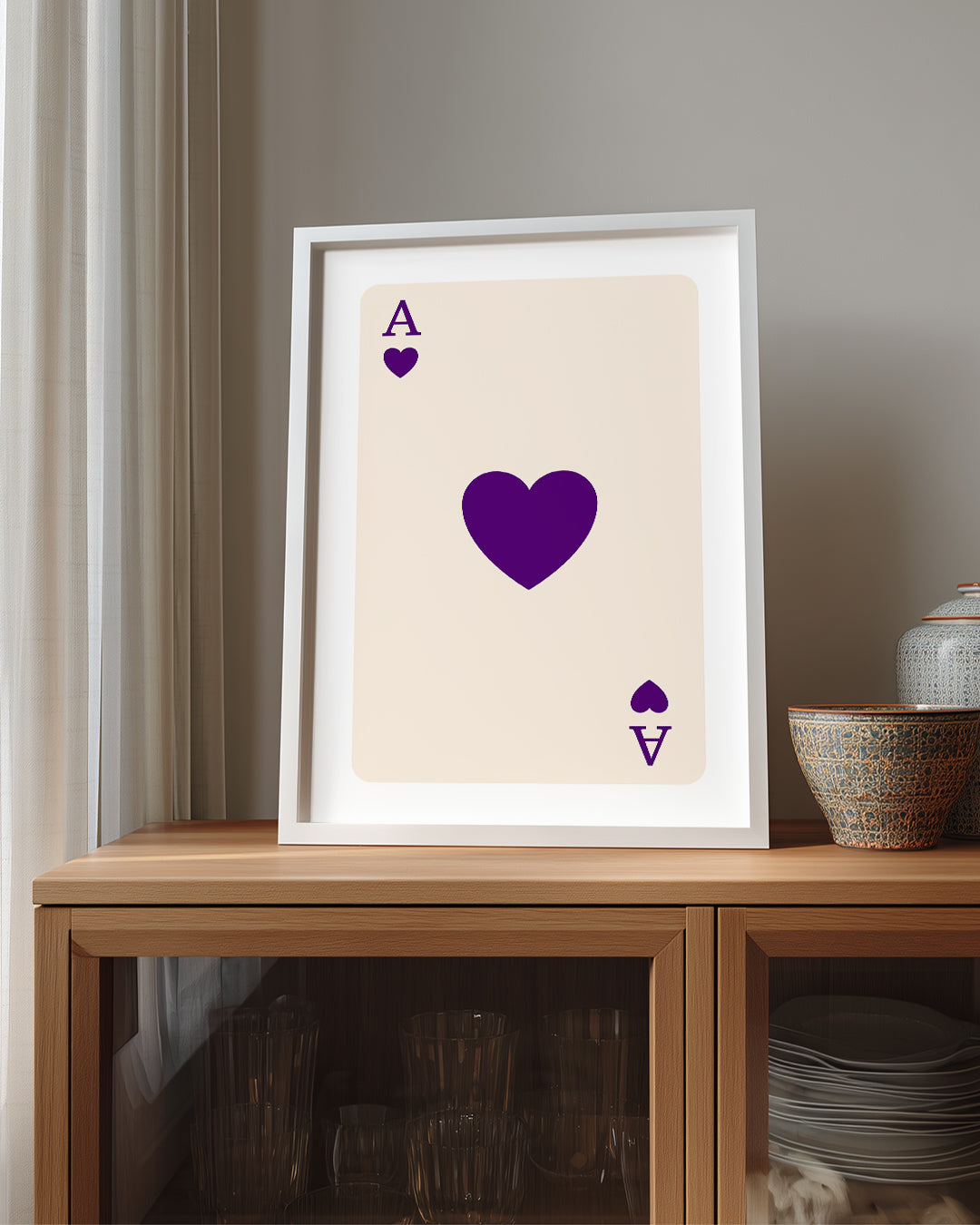 Ace Lilac Poster Tablosu
