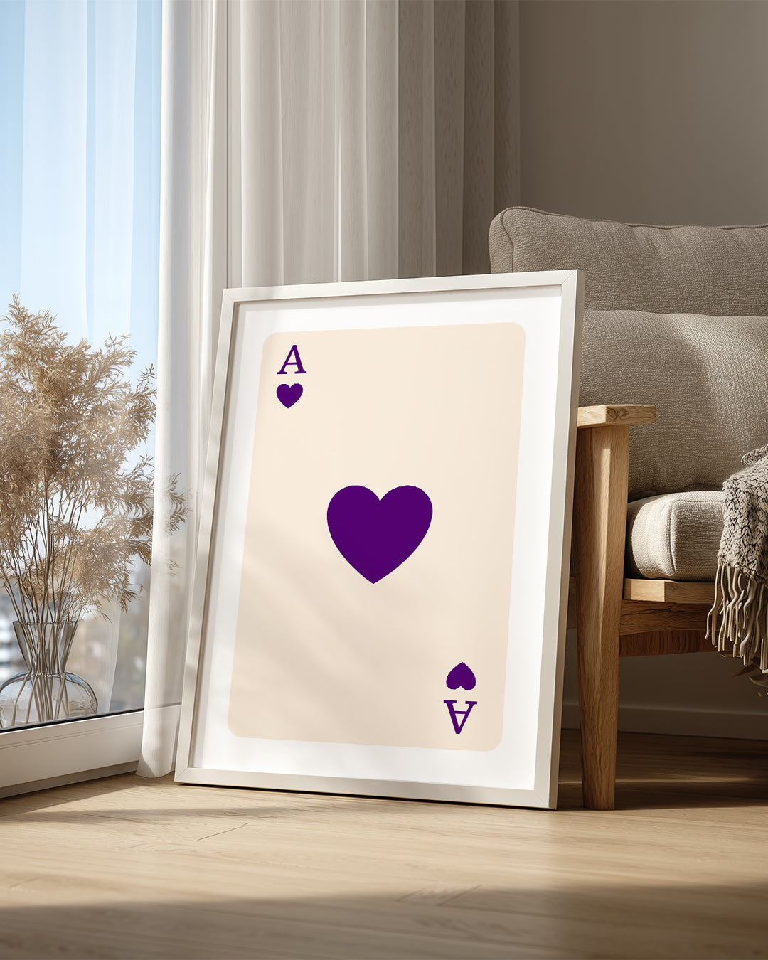 Ace Lilac Poster Tablosu