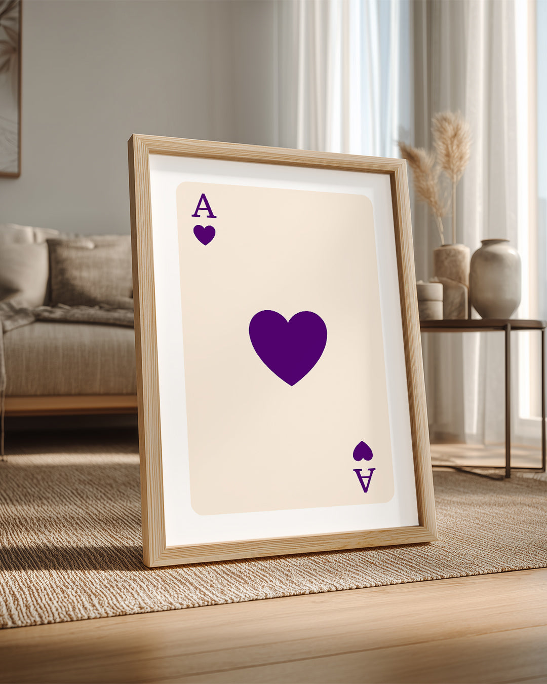 Ace Lilac Poster Tablosu