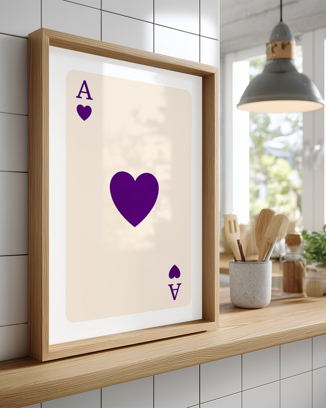 Ace Lilac Poster Tablosu