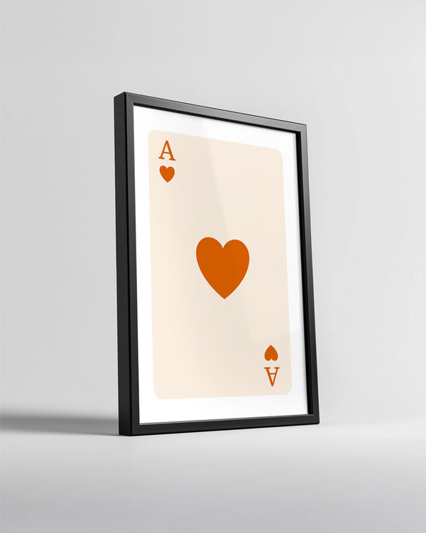 Ace Orange Poster Tablosu