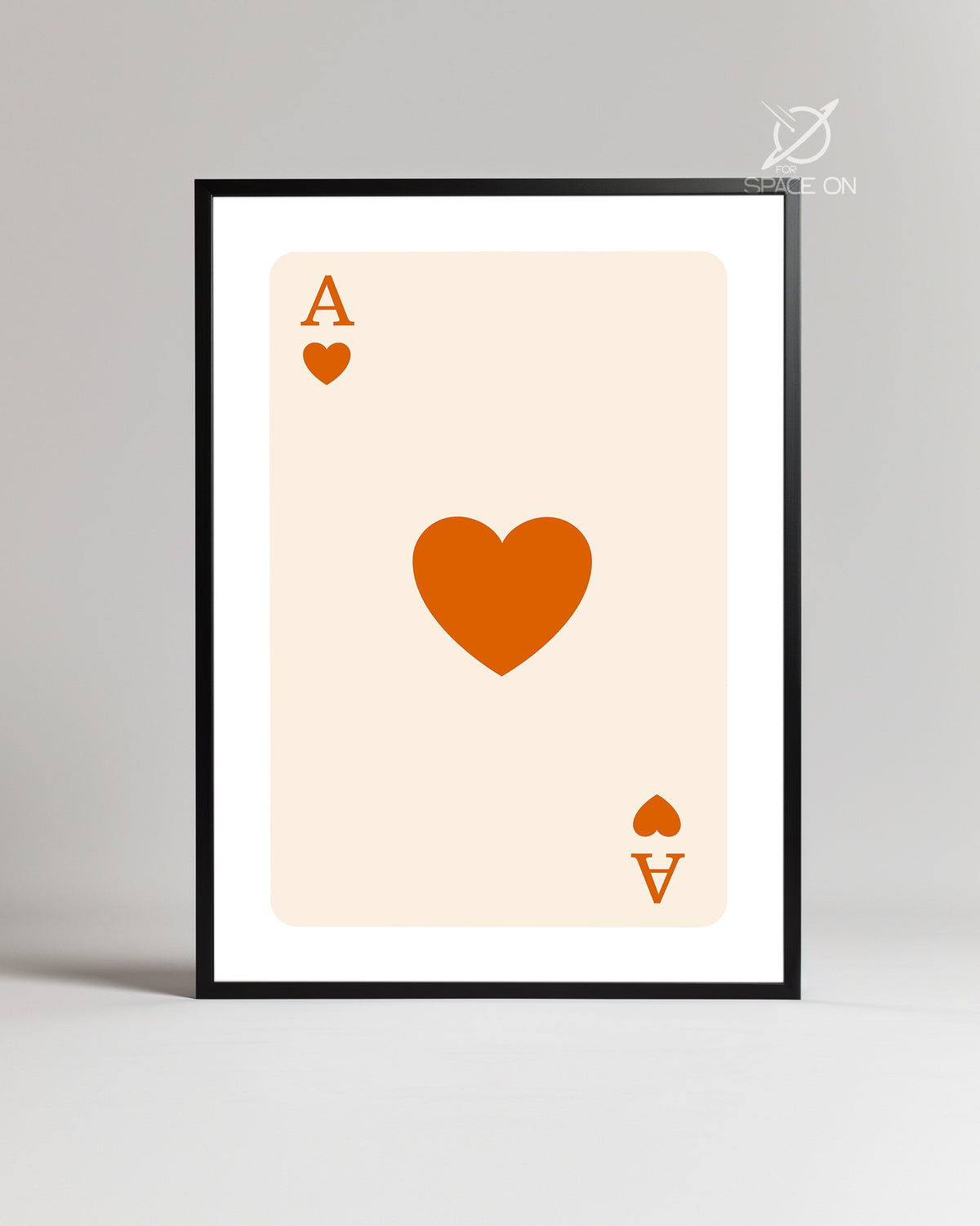 Ace Orange Poster Tablosu