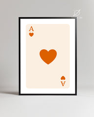 Ace Orange Poster Tablosu