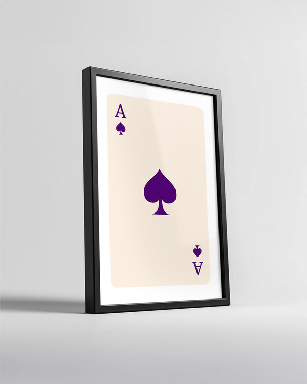 Ace Purple Poster Tablosu