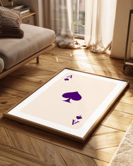 Ace Purple Poster Tablosu