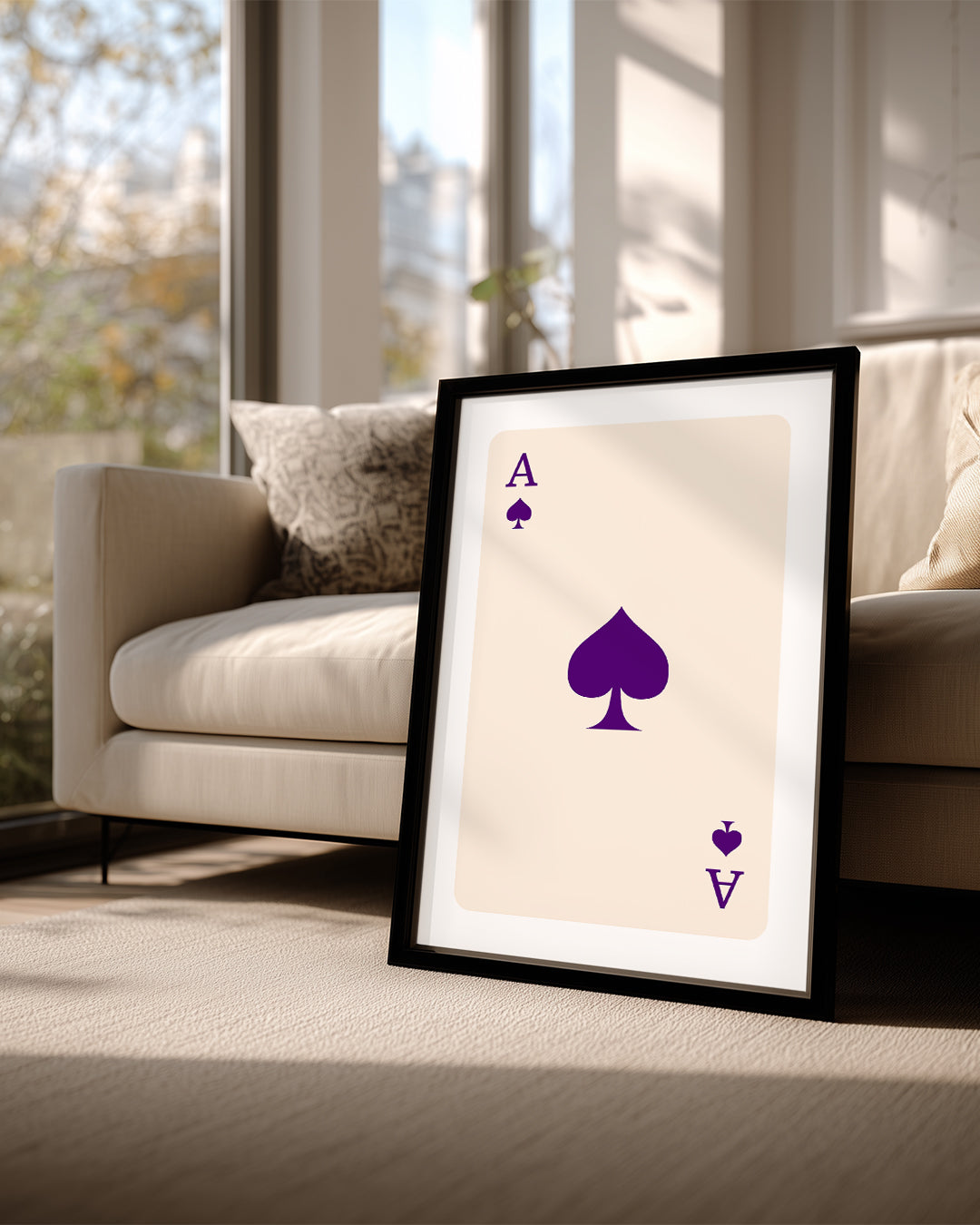 Ace Purple Poster Tablosu