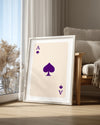 Ace Purple Poster Tablosu
