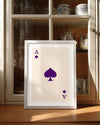 Ace Purple Poster Tablosu