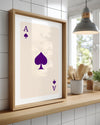 Ace Purple Poster Tablosu