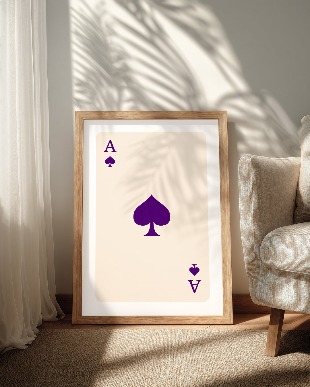 Ace Purple Poster Tablosu