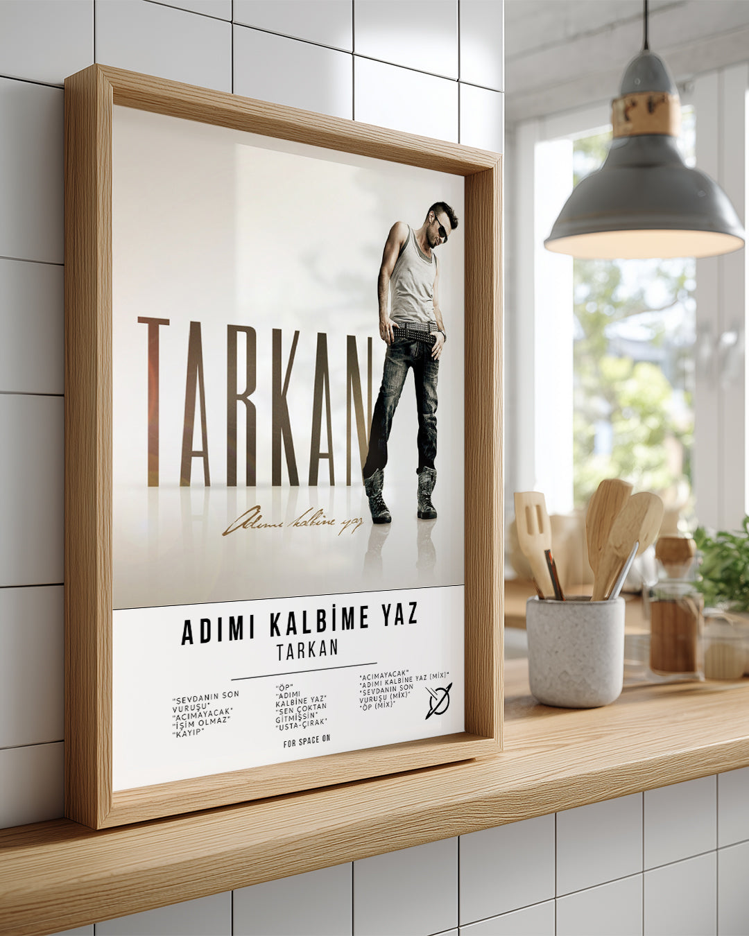 Adımı Kalbime Yaz - Tarkan Poster Tablosu