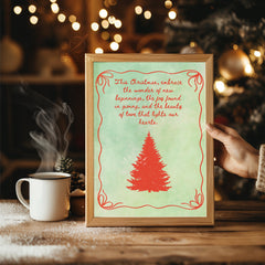 Advent Calendar Art Poster Tablosu