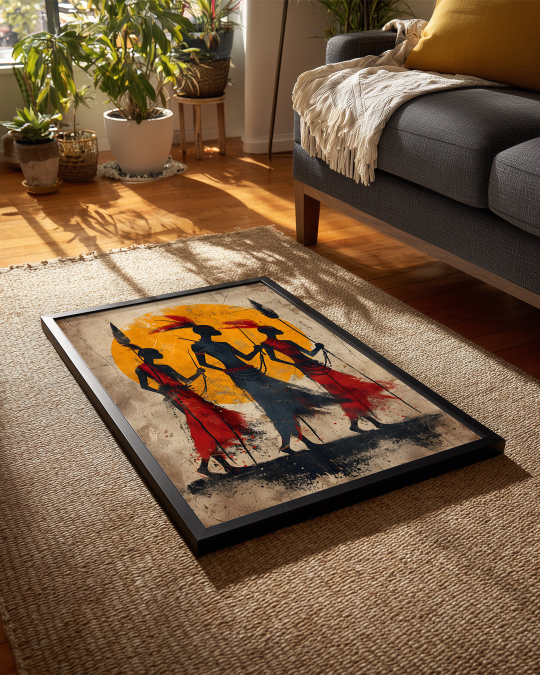 Afrika Savaşçıları - Etnik Poster Tablosu