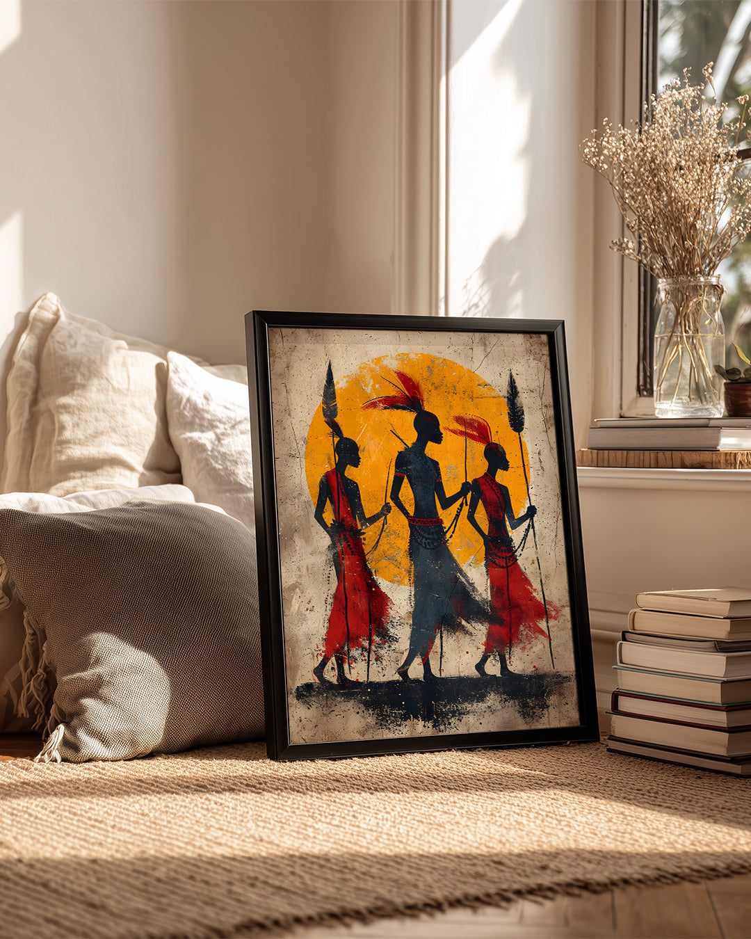 Afrika Savaşçıları - Etnik Poster Tablosu
