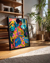 Afrikalı Kadın Moda Ve Doğası - Etnik Poster Tablosu