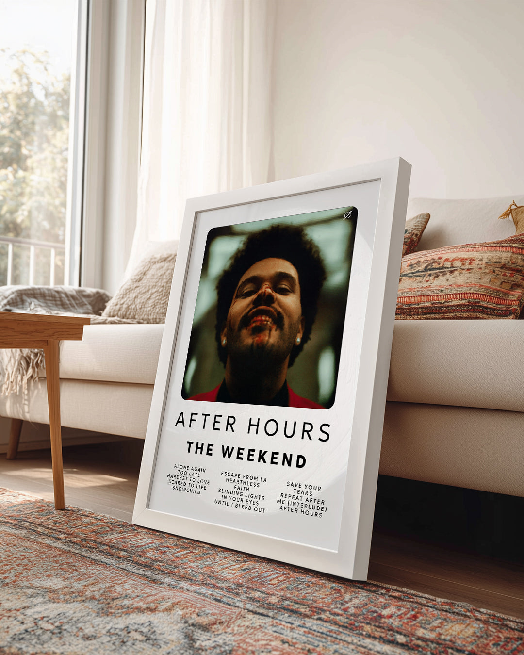 After Hours - The Weeknd Poster Tablosu