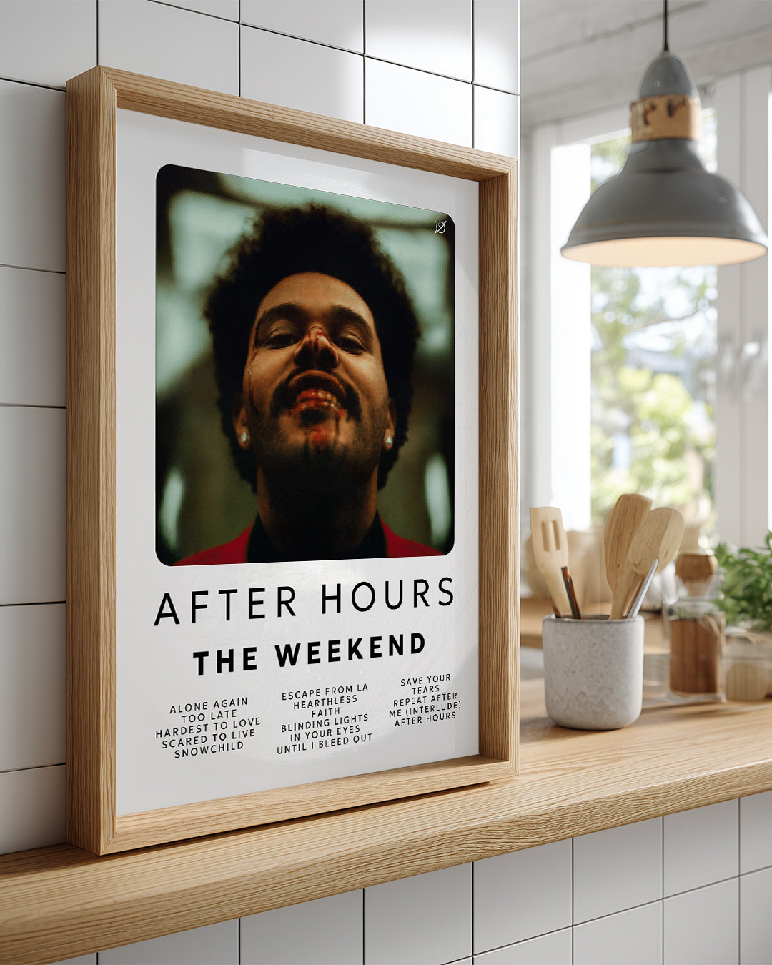 After Hours - The Weeknd Poster Tablosu