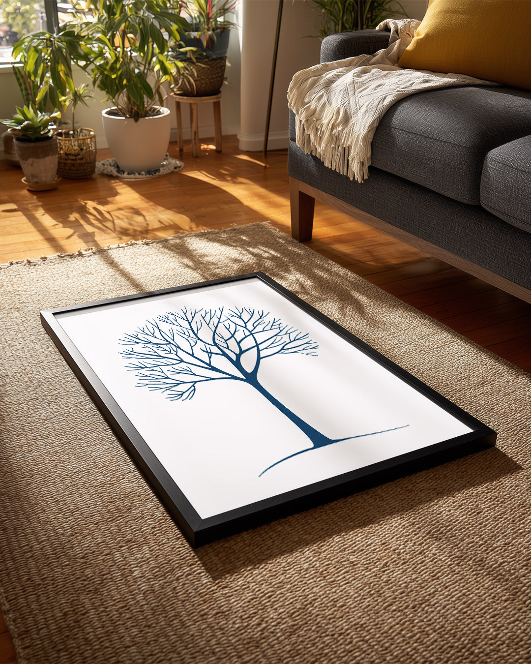 Ağaç - Dallanma Deseni Poster Tablosu