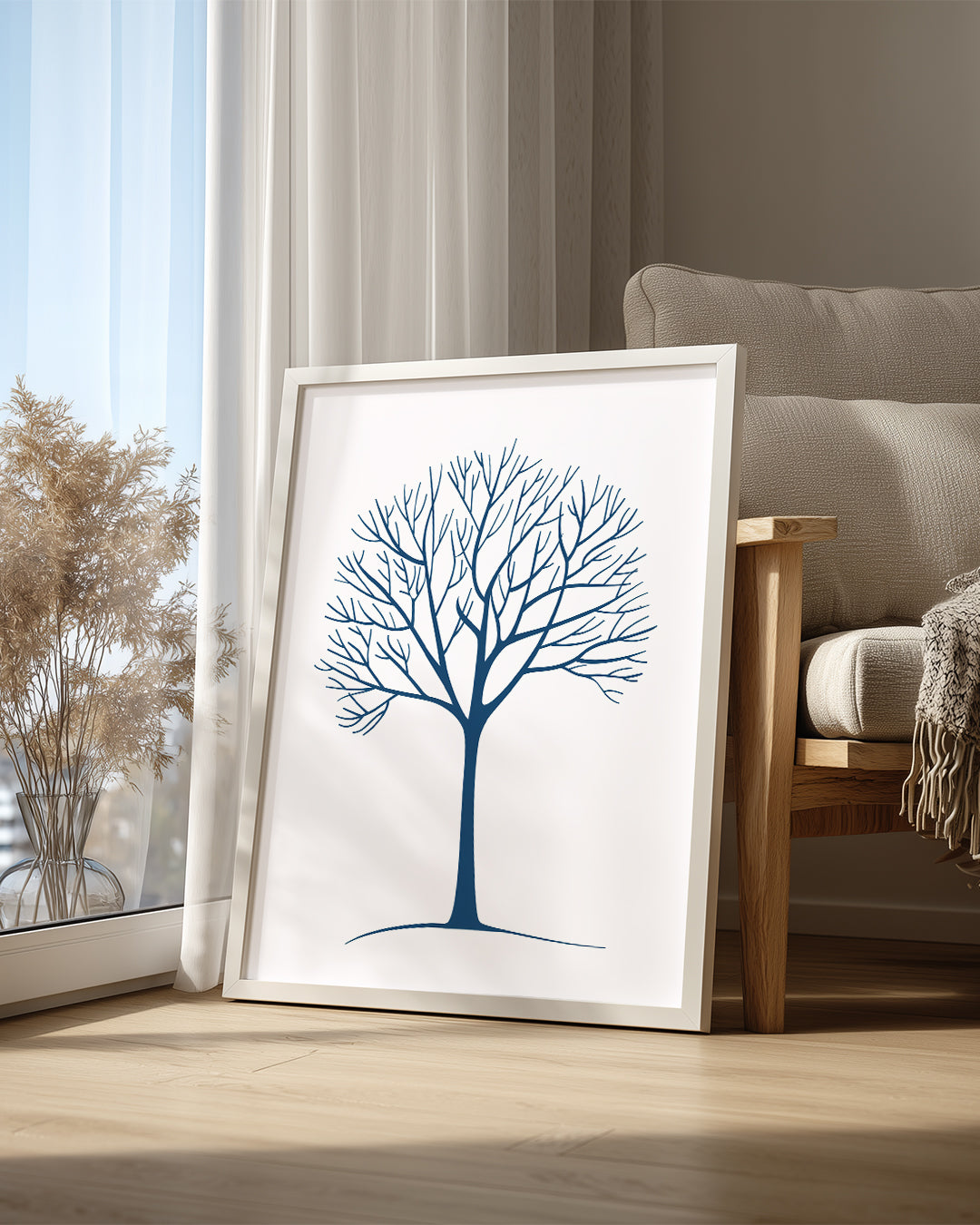 Ağaç - Dallanma Deseni Poster Tablosu
