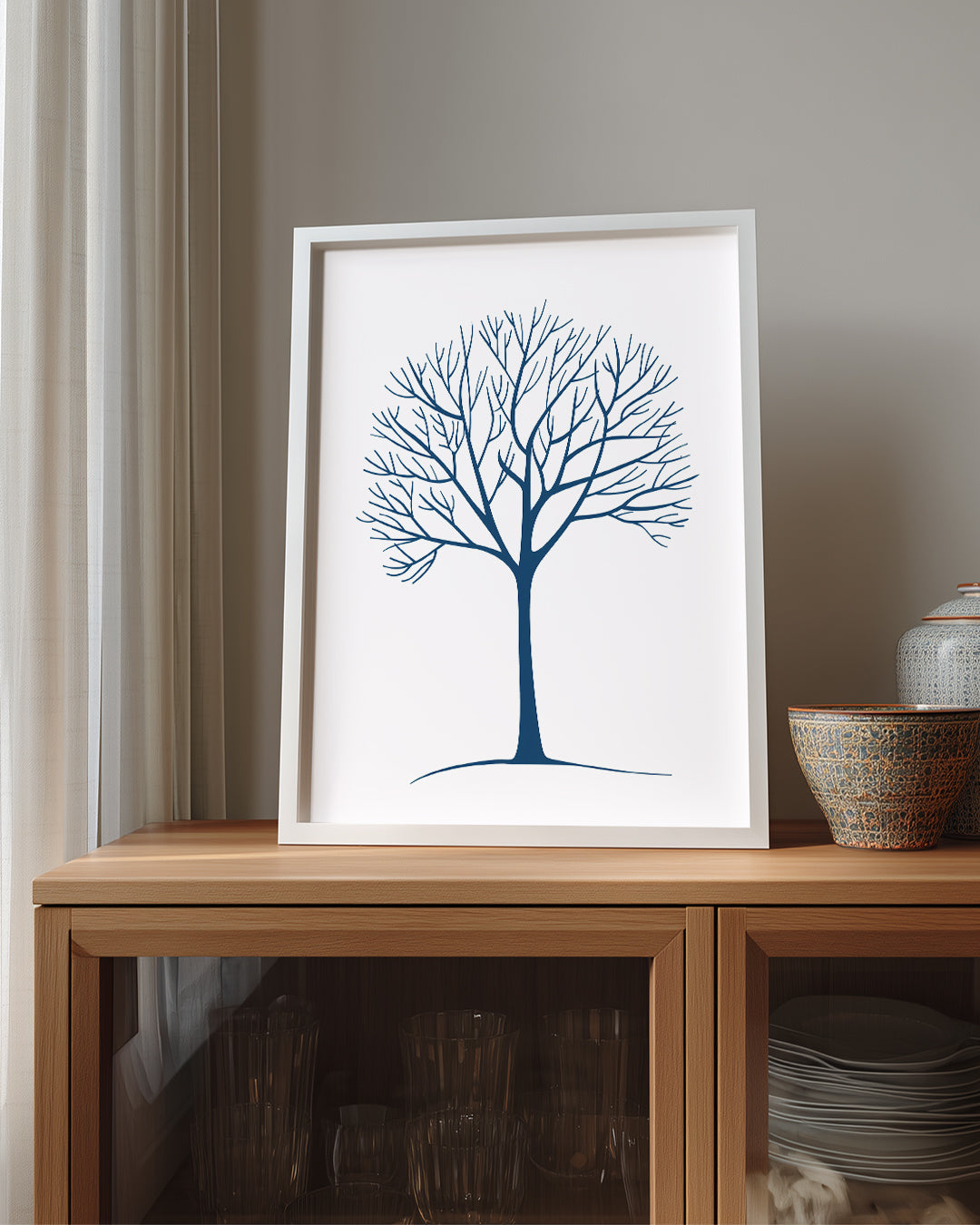 Ağaç - Dallanma Deseni Poster Tablosu