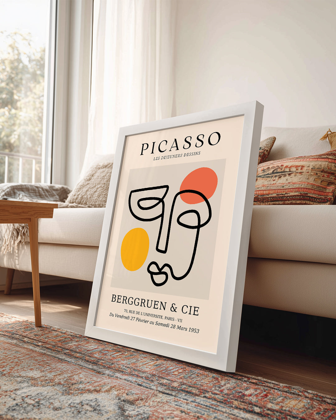 Ağır Başlılık - Pablo Picasso - 1953 Poster Tablosu