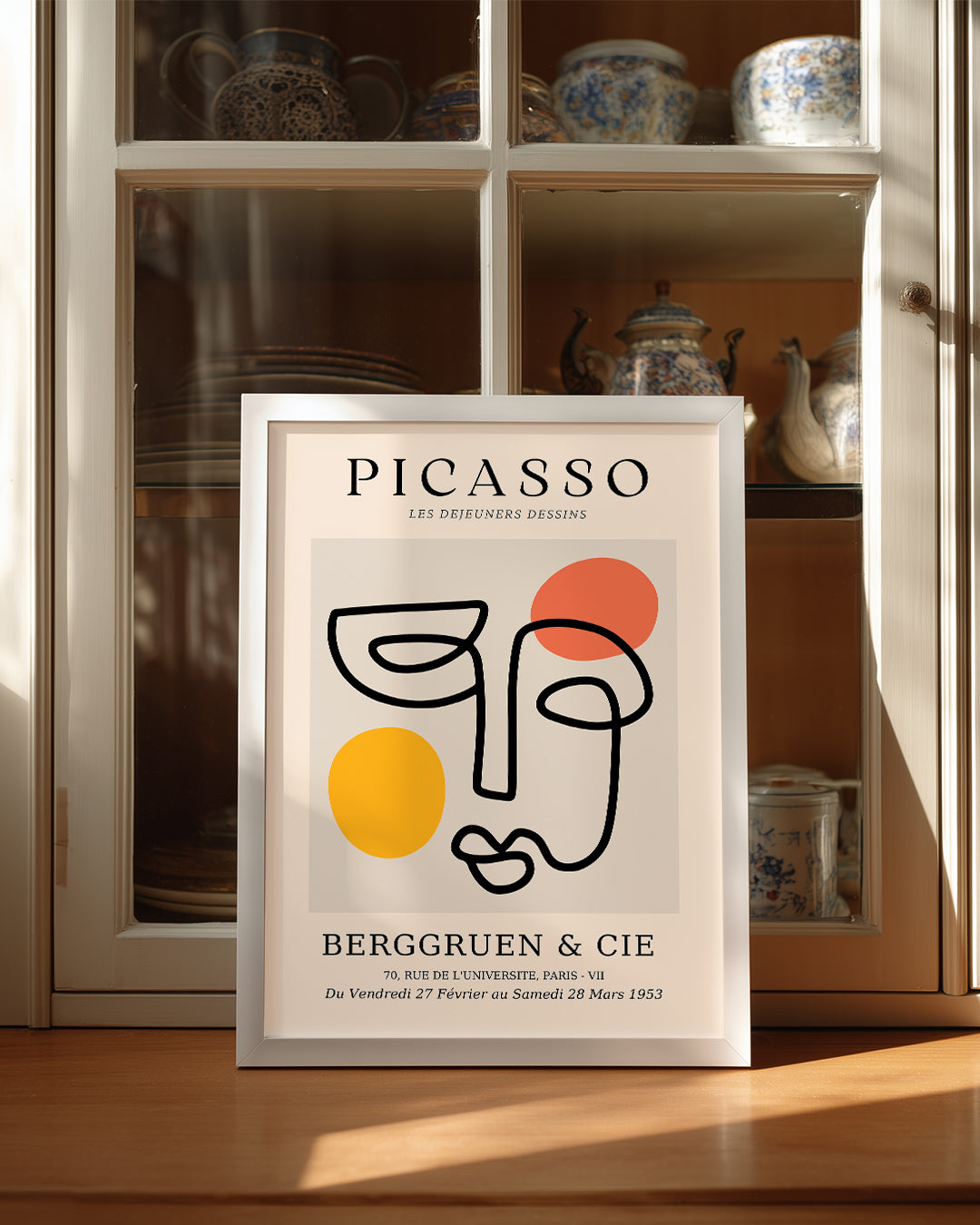 Ağır Başlılık - Pablo Picasso - 1953 Poster Tablosu