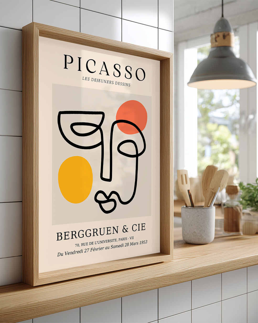Ağır Başlılık - Pablo Picasso - 1953 Poster Tablosu