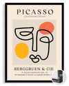 Ağır Başlılık - Pablo Picasso - 1953 Poster Tablosu