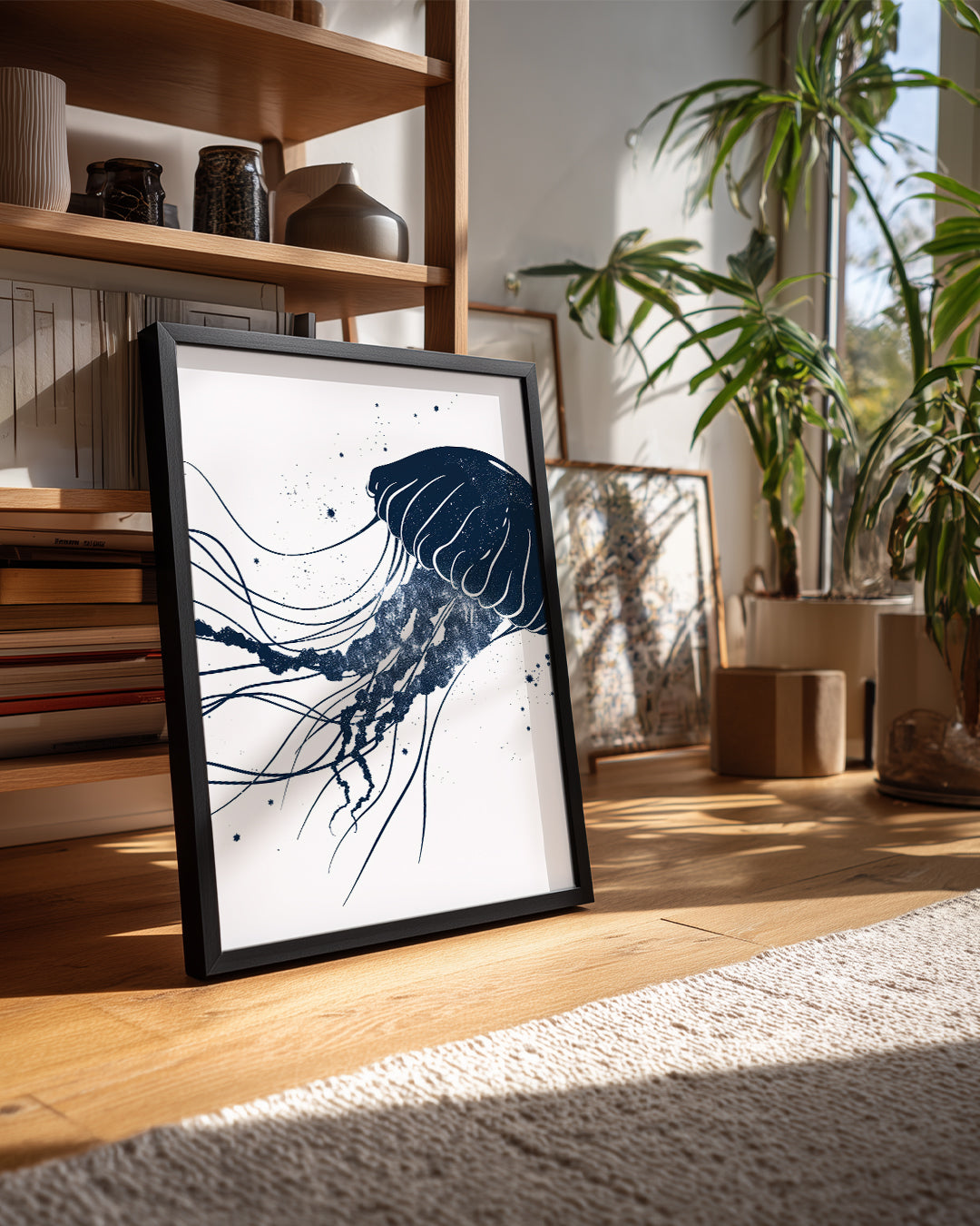 Ahtapot - Deniz Derinliklerinde Poster Tablosu