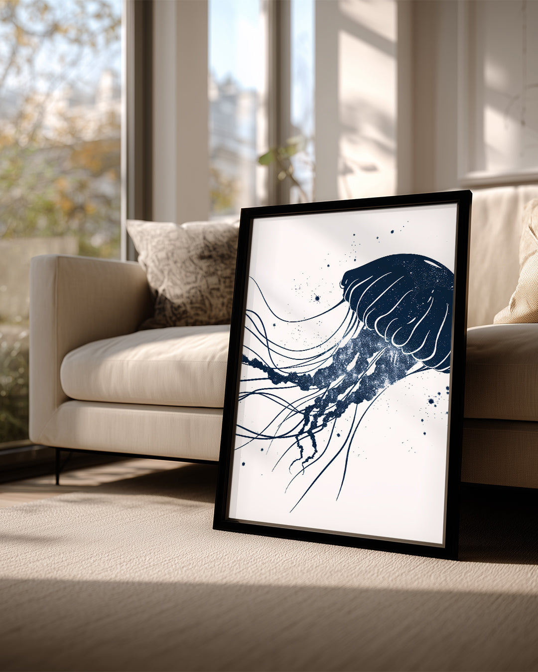 Ahtapot - Deniz Derinliklerinde Poster Tablosu