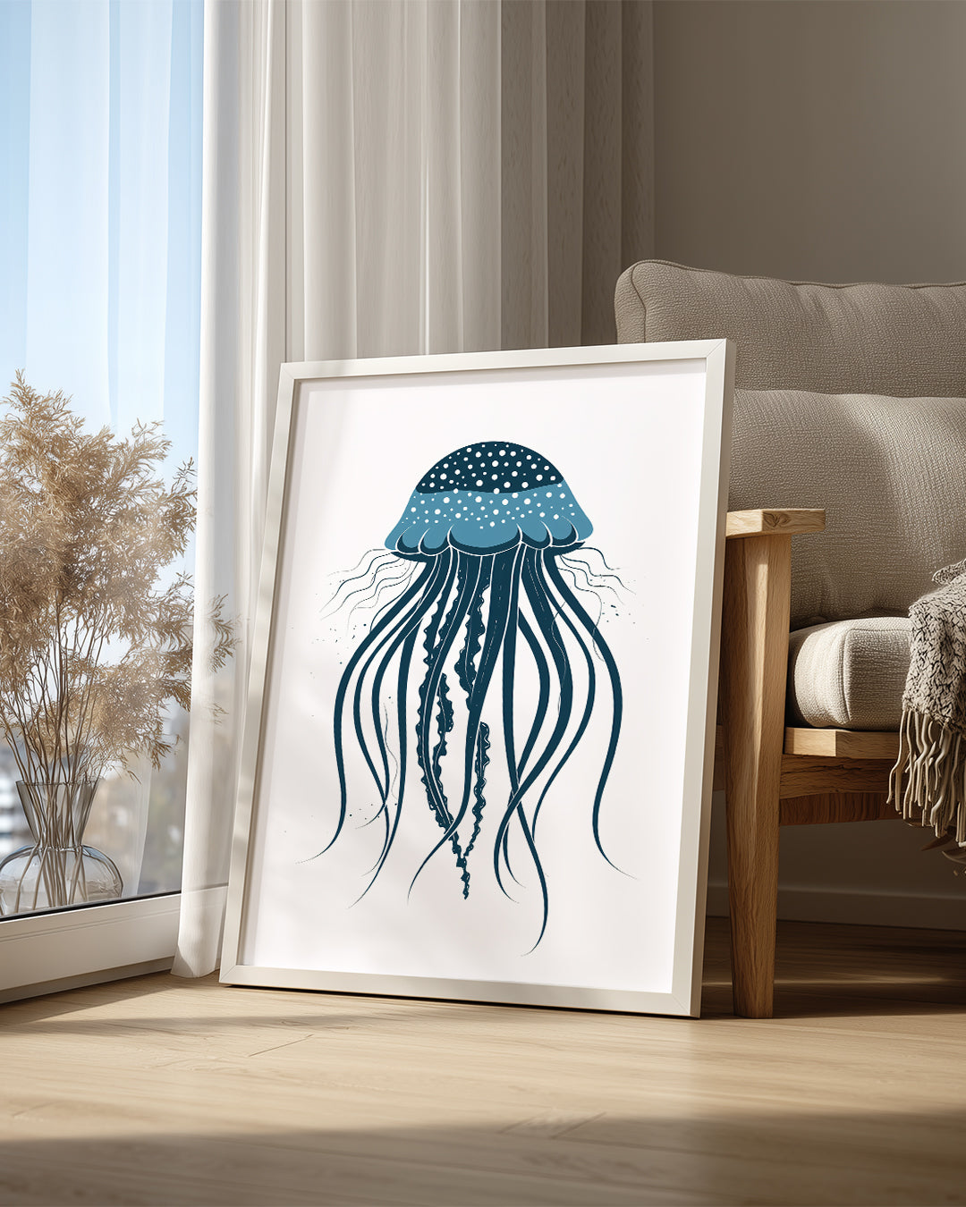 Ahtapot - Uzun Kolları ile Deniz Derinlikleri Poster Tablosu