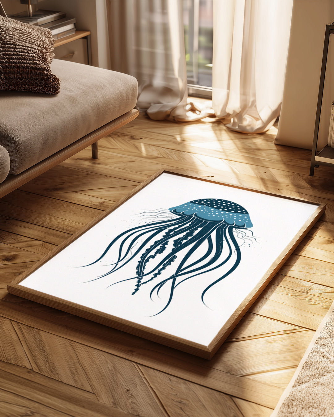 Ahtapot - Uzun Kolları ile Deniz Derinlikleri Poster Tablosu