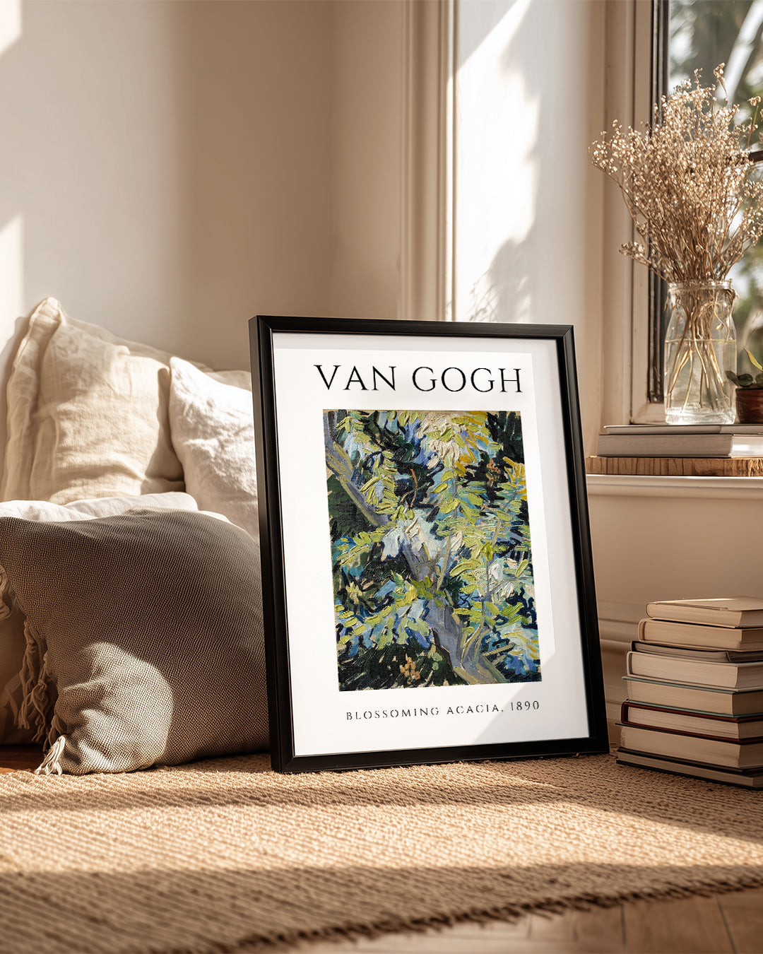 Akasya Çiçekleri - Vincent van Gogh - 1890 Poster Tablosu