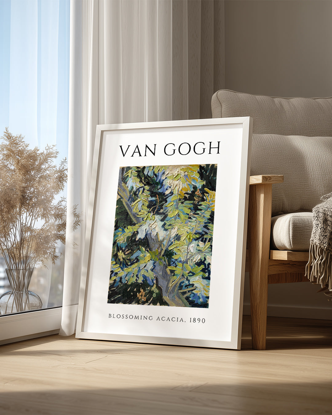 Akasya Çiçekleri - Vincent van Gogh - 1890 Poster Tablosu