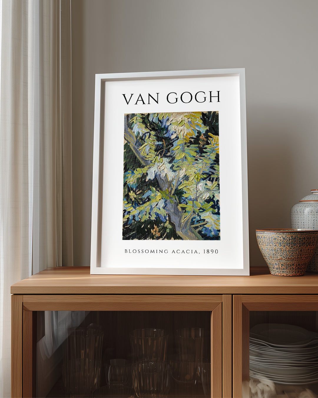Akasya Çiçekleri - Vincent van Gogh - 1890 Poster Tablosu