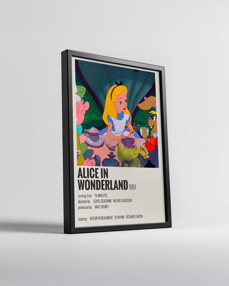 Alice In Wonderland Poster Tablosu