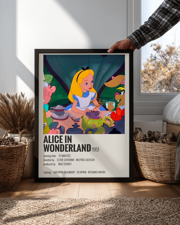 Alice In Wonderland Poster Tablosu