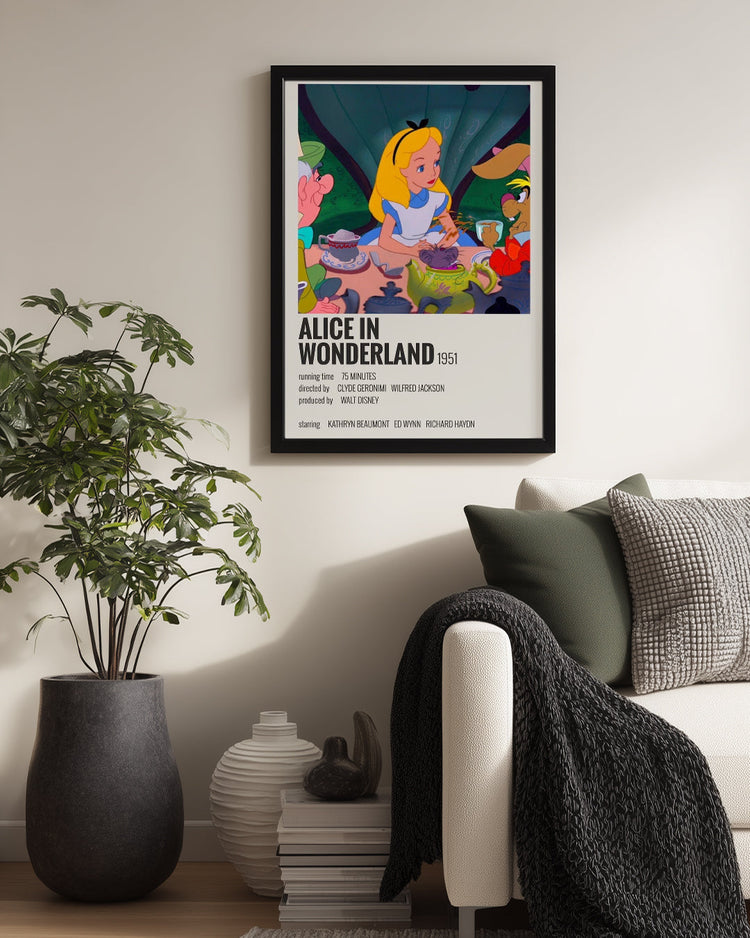 Alice In Wonderland Poster Tablosu