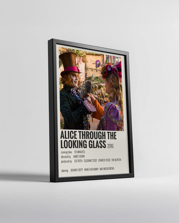Alice Through The Looking Glass Poster Tablosu