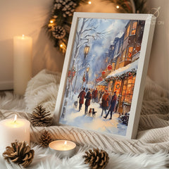 All Is Bright Text Poster Tablosu