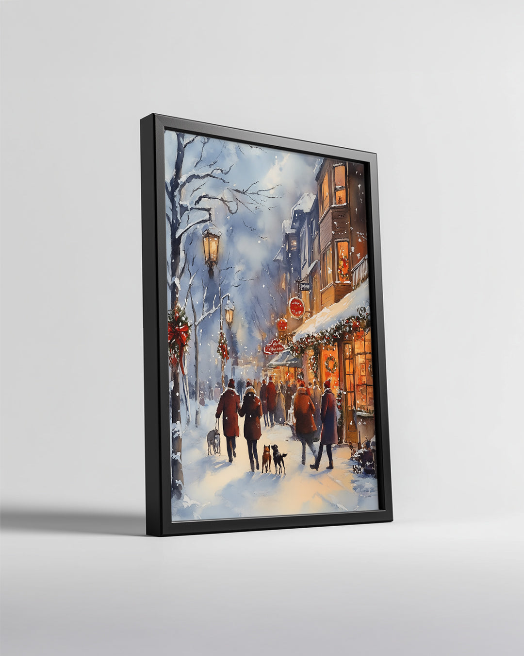 All Is Bright Text Poster Tablosu