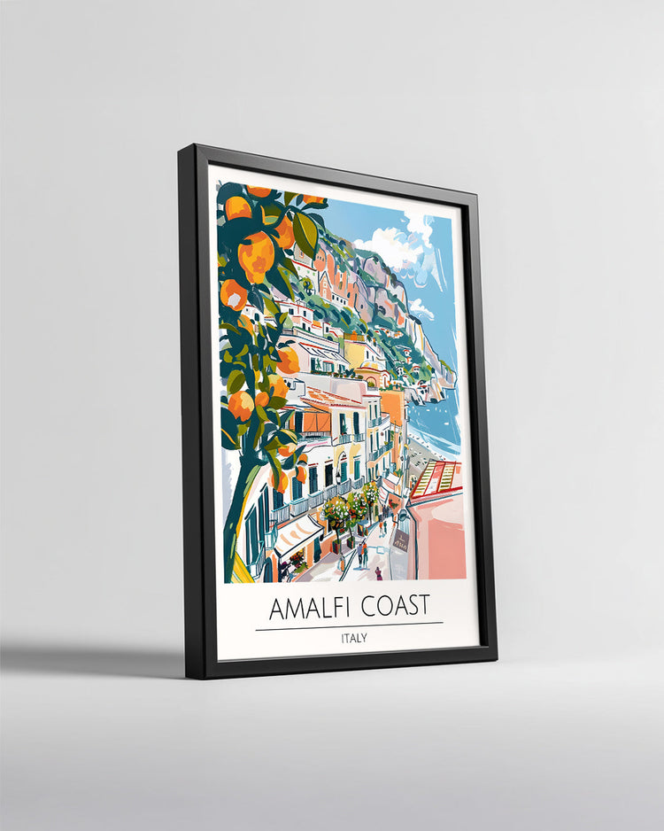 Amalfi İtalya Poster Tablosu