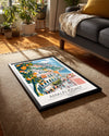 Amalfi İtalya Poster Tablosu
