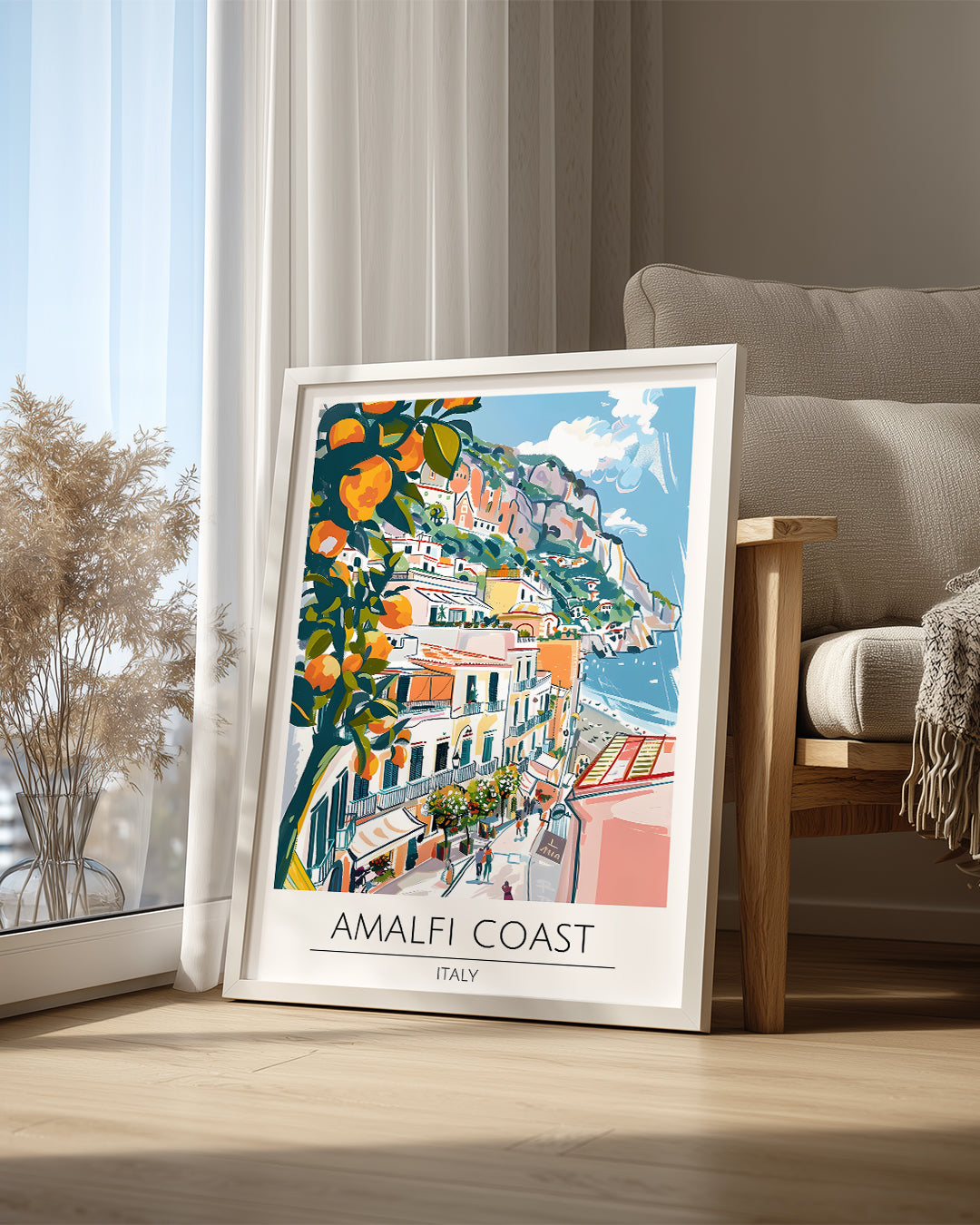 Amalfi İtalya Poster Tablosu
