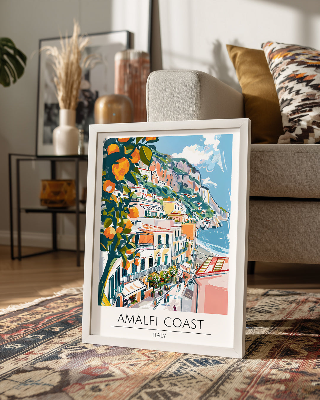 Amalfi İtalya Poster Tablosu