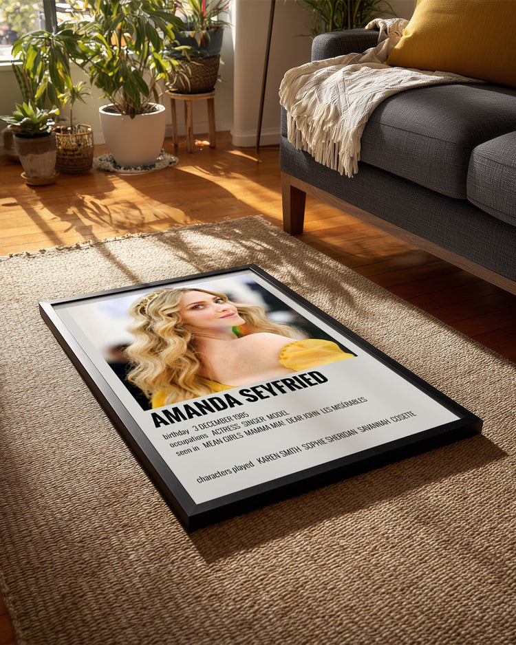 Amanda Seyfried Poster Tablosu